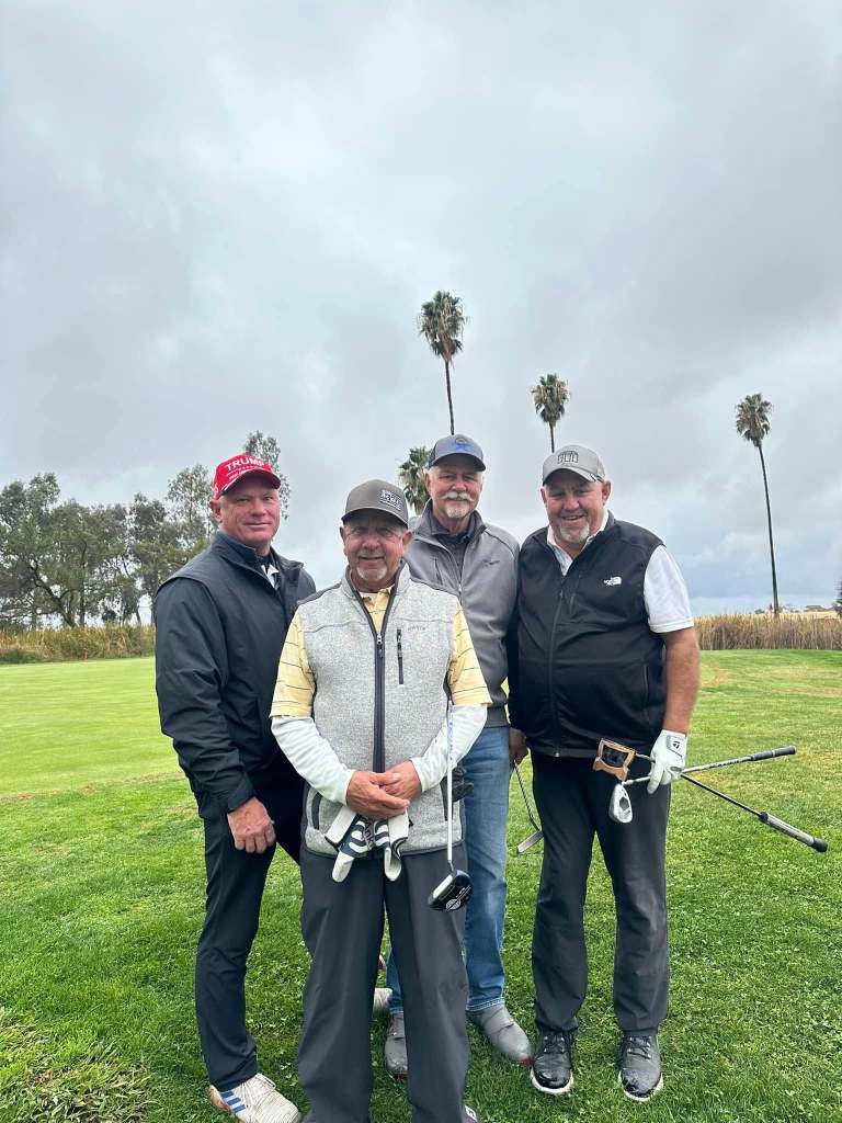 Players On Golf Course
