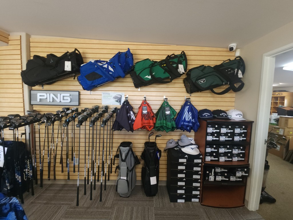 Golf Pro Shop merchandise